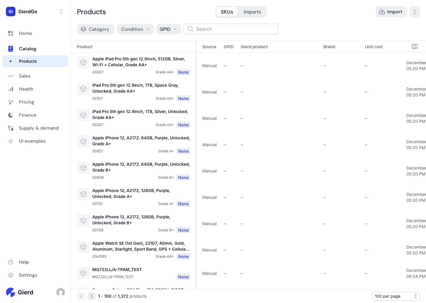 Products